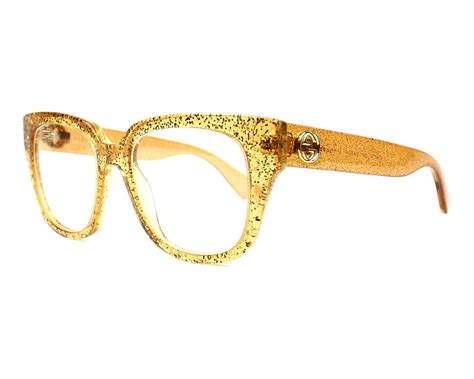 gucci glitter glasses frames|Gucci frame prescription glasses.